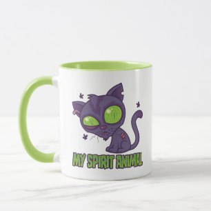 Zombie Kitten Is Mijn Spirituele Dier Mok