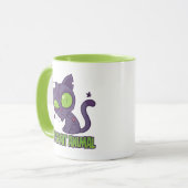 Zombie Kitten Is Mijn Spirituele Dier Mok (Voorkant links)