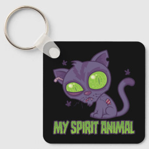 Zombie Kitten Is Mijn Spirituele Dier Sleutelhanger