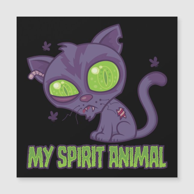 Zombie Kitten Is My Spirit Animal (Voorkant)