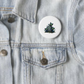 Zombie Kitten Opstand Ronde Button 5,7 Cm (In situ)
