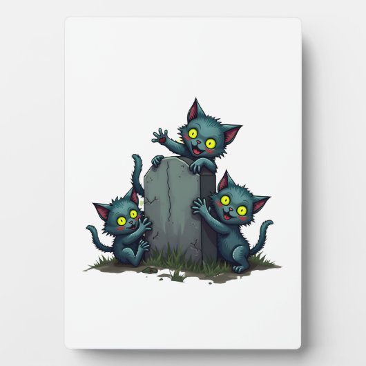 Zombie Kitten Uprising Fotoplaat (voorkant)