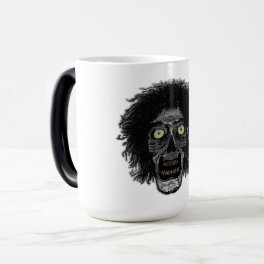 ZOMBIE - Kleur Magische Mok (Voorkant links)