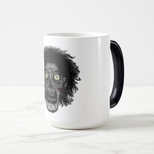 ZOMBIE - Kleur Magische Mok (Voorkant rechts)