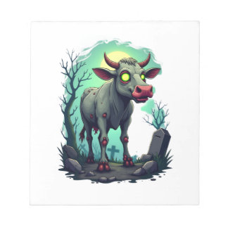 Zombie Koe Apocalyps Notitieblok