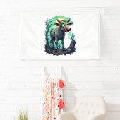 Zombie Koe Apocalypse Spandoek (Insitu)