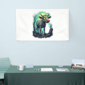 Zombie Koe Apocalypse Spandoek (Beurs)