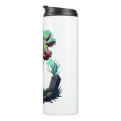 Zombie Koe Apocalypse Thermosbeker (Geroteerd rechts)