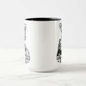 Zombie Koffie omdat moord verkeerd is Mok (Midden)
