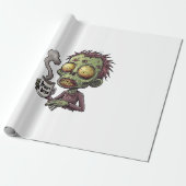 Zombie Koffietijd Cadeaupapier (Uitgerold)
