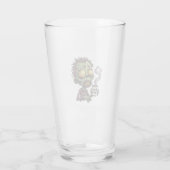 Zombie Koffietijd Glas (Achterkant)