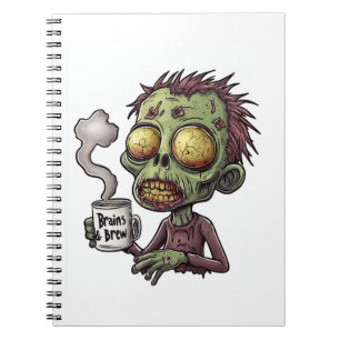 Zombie Koffietijd Notitieboek