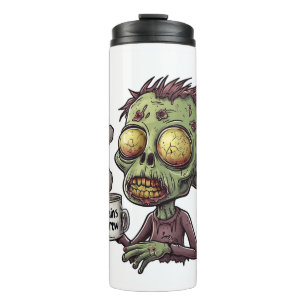 Zombie Koffietijd Thermosbeker