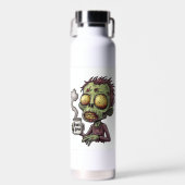 Zombie Koffietijd Waterfles (Voorkant)