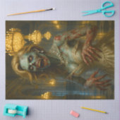 Zombie Koningin van de Ballroom | Gothic Undead Tissuepapier (Craft)