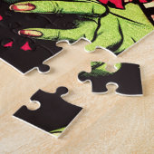 Zombie Koppel Retro Strips Legpuzzel (Zijkant)