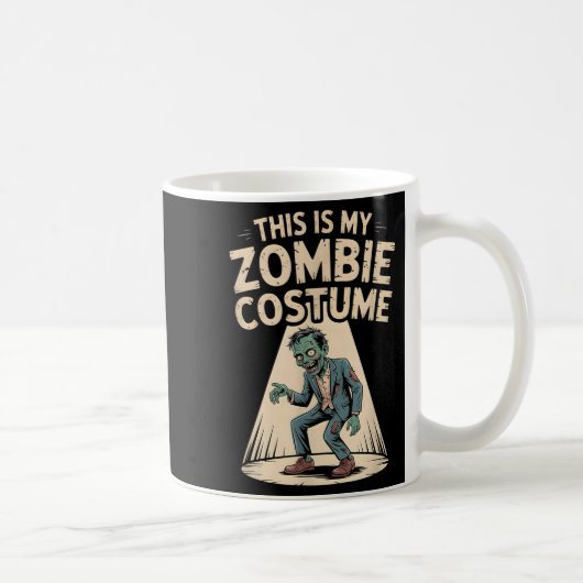 Zombie Kostuum  Koffiemok (Rechts)