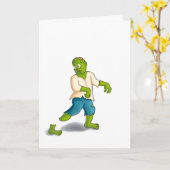 Zombie krijgt binnenkort een kaartje kaart (Gele Bloem)