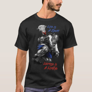 Zombie Lacrosse is een levensstijl T-shirt
