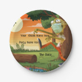 Zombie Land Papieren Bordje (Voorkant)