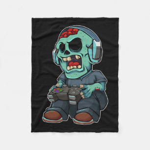 Zombie Lazy Halloween Kostuum Grappig Gaming Video Fleece Deken