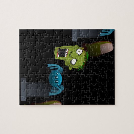 zombie legpuzzel (Horizontaal)