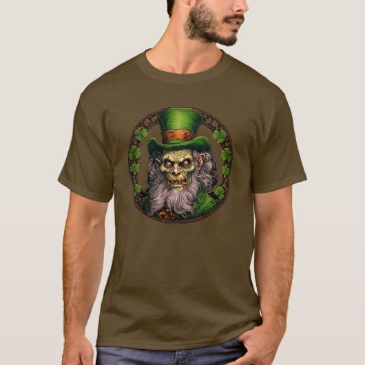 Zombie Leprechaun T-shirt (Voorkant)