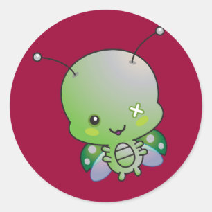 Zombie lieveheersbeestje Sticker