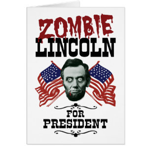 Zombie Lincoln voor President - Anti-Trump Hillary
