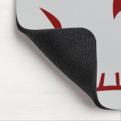 Zombie Long Face Mousepad Muismat (Hoek)