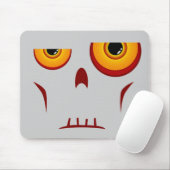 Zombie Long Face Mousepad Muismat (Met muis)