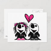 ZOMBIE LOS BRIEFKAART (Voorkant / Achterkant)