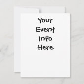 ZOMBIE LOS KAART (Achterkant)