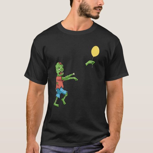 Zombie Lost His Balloon T-shirt (Voorkant)