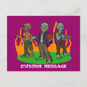 Zombie Love Briefkaart