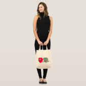 Zombie Love Grocery Bag Tote Bag (Voorkant (model))