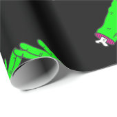 Zombie Love Heart Hands Halloween valentijn Cadeaupapier (Rol Hoek)