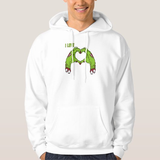 Zombie Love Hoodie (Voorkant)