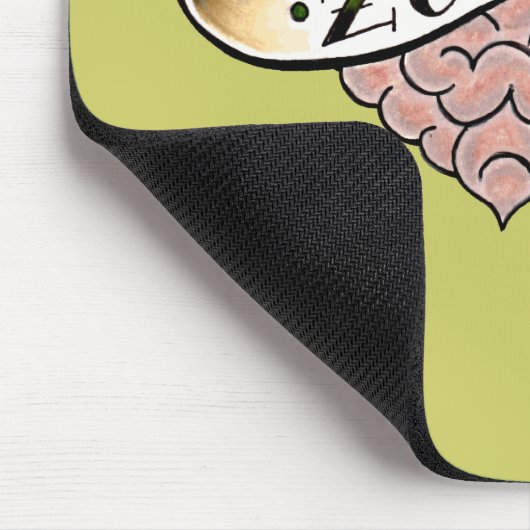 Zombie Love Mousepad Muismat (Hoek)