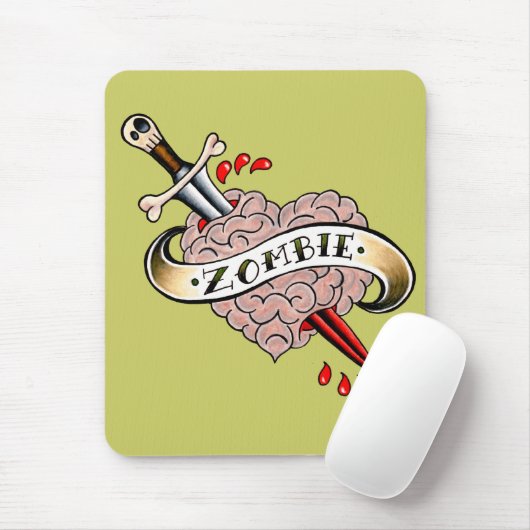 Zombie Love Mousepad Muismat (Met muis)
