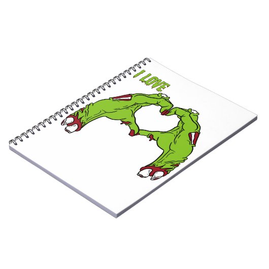 Zombie Love Notitieboek (Linkerzijde)