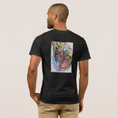 Zombie Love Poem Custom T-shirts (Achterkant volledig)