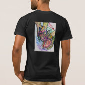 Zombie Love Poem Custom T-shirts (Achterkant)