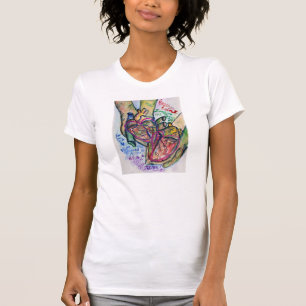 Zombie Love Poem Custom T-shirts