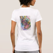 Zombie Love Poem Custom T-shirts (Achterkant)