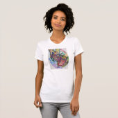 Zombie Love Poem Custom T-shirts (Voorkant volledig)