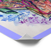 Zombie Love Poem Painting Art Print Posters (Hoek)