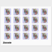 Zombie Love Poem Stickers Eigen label (Vel)