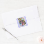 Zombie Love Poem Stickers Eigen label (Envelop)
