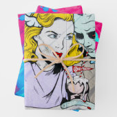 zombie love shake inpakpapier vel (In situ)